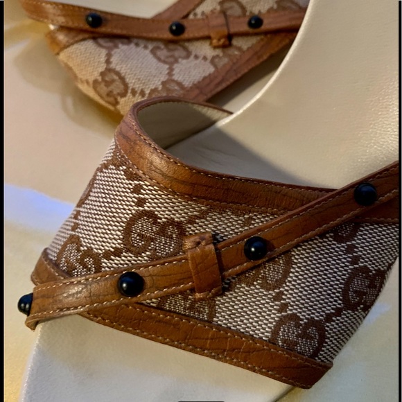 Gucci Shoes - Authentic Gucci Kitten Heels